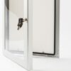 Informatieborden wandmodel voor buiten 56 Deze vergrendelbare postervitrine vervangt waterafstotende kliklijsten en biedt een duurzame, stijlvolle oplossing.